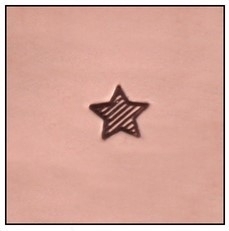 Tiny Lined Star, 2mm  (Beaducation)