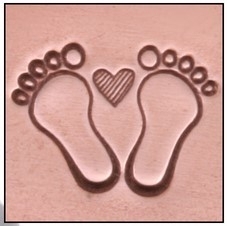 Baby Feet, 9,25x7,5mm (Beaducation)