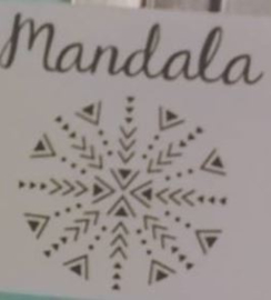 Mandala - Serie 4, set van 4 stempels (ImpressArt)