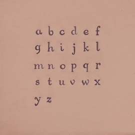 Circinus set - hoofdletters en kleine letters 3mm
