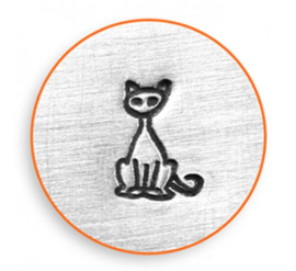 Sitting Cat, 6mm (ImpressArt)