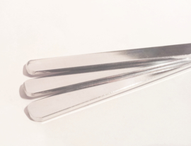 Armbandstrips aluminium 150x10mm (2mm dik) | 100 stuks