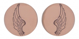 Angel Wing Set (left & right), 5x12mm  (UrbanBeader)