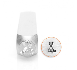 Sitting Cat, 6mm (ImpressArt)