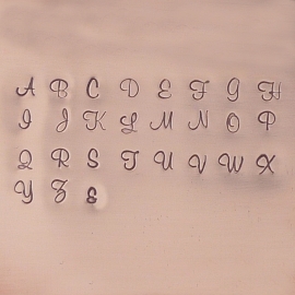 Murray Hill - comlete set (hoofdletters, kleine letters en cijfers)