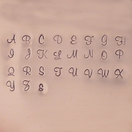 Murray Hill - hoofdletters, 3mm