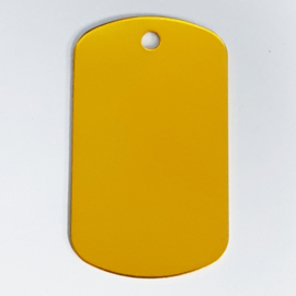 Dog tag, oranje