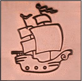 Pirate Ship 8,5x10,5mm  (Beaducation)