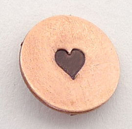 Heart solid, 3mm (UrbanBeader)