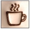 Coffee Mug 3,5x4,5mm  (Beaducation)