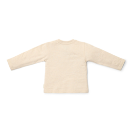 Little Dutch shirtje sand gemeleerd - Forest Friends