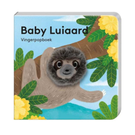 Vingerpopboekje baby luiaard