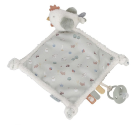 LD little farm knuffeldoekje kip