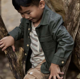 LD blouse deep olive