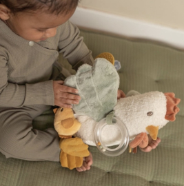 LD activiteitenknuffel kip 25cm little farm