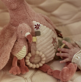 LD Safari activiteitenknuffel flamingo