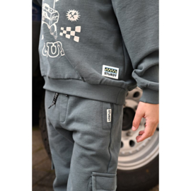 Sturdy Fix It sweater petrol
