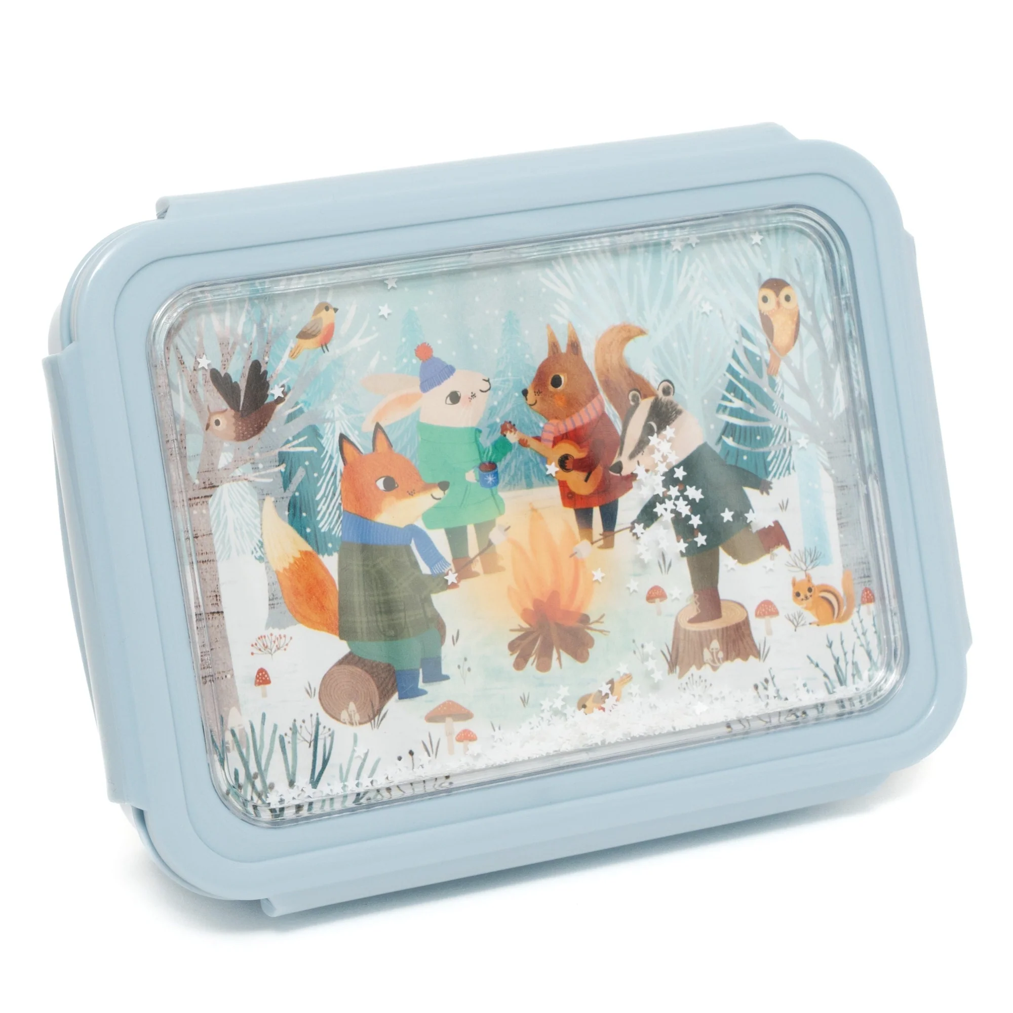 Petite Monkey broodtrommel bento bonfire animals