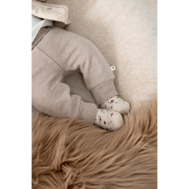 Feetje broek brown melange - The Cuddle Company