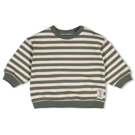 Feetje sweater streep oversized - Wiggle and Waddle