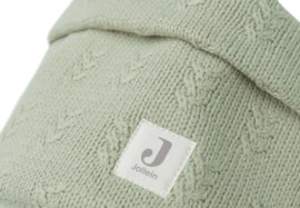 Jollein commodemandje grain knit olive green