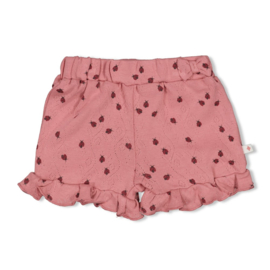 Feetje korte broek pink - Ladybug