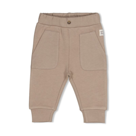 Feetje broek grey / beige - Wiggle and Waggle