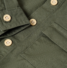 LD blouse deep olive