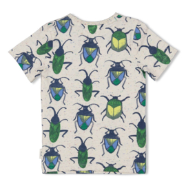 Sturdy t-shirtje offwhite melange - Explore more