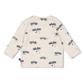 Feetje shirtje all-over print Let's Go
