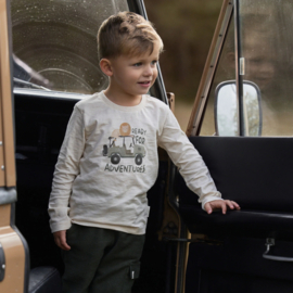 LD long sleeve sand gemêleerd met print