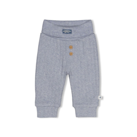 Feetje broek blue melange - Breakfast Buddy