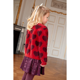 Jubel vest hartjes - Daily Princess