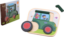 Fien en Teun puzzel tractor