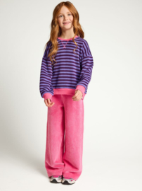 LOOXS Sweater Paarse Streep