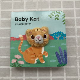 Vingerpopboekje baby kat