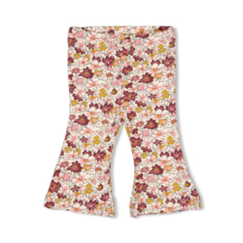 Feetje flared broek wild flowers maat 62