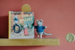 Het Muizenhuis - knuffelmuisje Sam