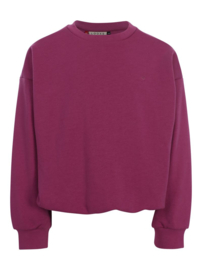 LOOXS Ballon Sweater Violet backprint
