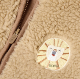 LD teddy vest - Safari