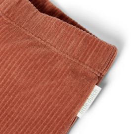LD velourse flared - berry pink