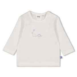 Feetje shirtje Dino offwhite maat 56