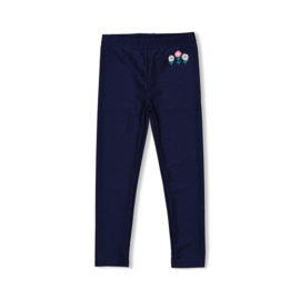 Jubel legging blauw - Rolling into spring