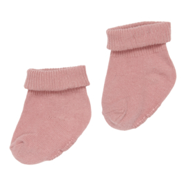 LD babysokjes vintage pink maat 0-6 maand