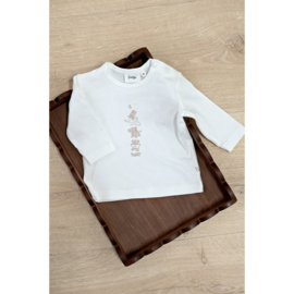 Feetje longsleeve offwhite - The Cuddle Company
