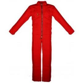 Storvik kinderoverall rood Nicky maat 104