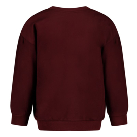 Jubel sweater bordeaux - Daily Princess