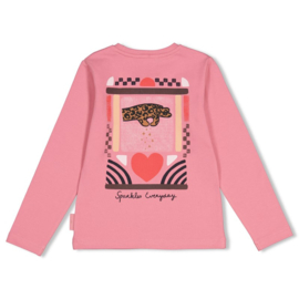 Jubel longsleeve roze - Chic City