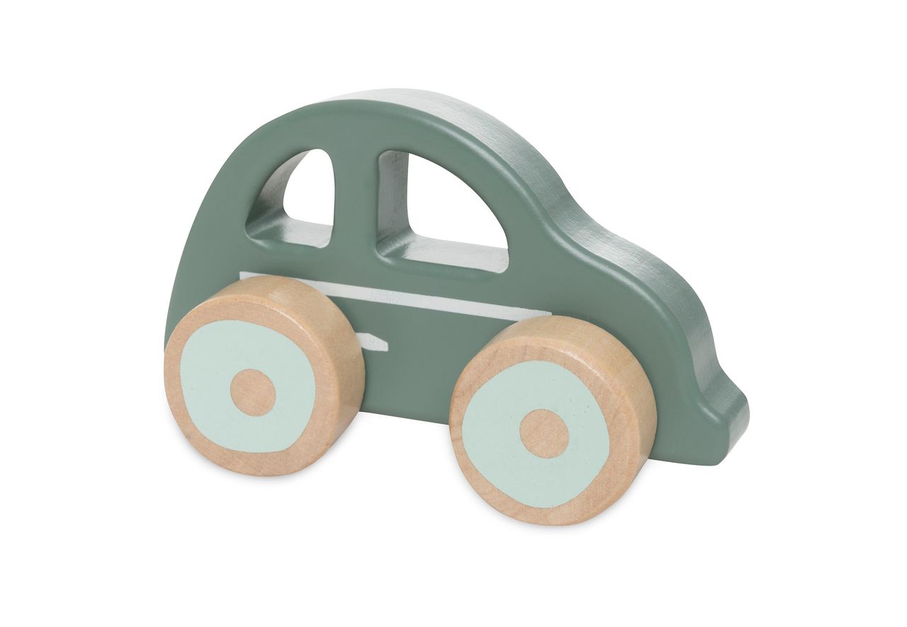 Jollein houten auto's op wielen - On the go