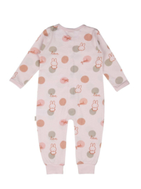 Nijntje onesie roze met stippen maat 62/68